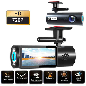 Nouvelle caméra embarquée 2026 à double objectif, caméra de voiture grand angle, vision nocturne, connectée au Wi-Fi, GPS DVR, micro SD, <span class=keywords><strong>dashcam</strong></span> pour voiture - Product Image 1