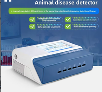 Instrument multifonctionnel de détection des maladies animales pour la détection du virus de la fièvre porcine chez le bétail et les animaux de compagnie.
