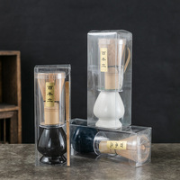 Promotion : Ensemble de thé matcha japonais traditionnel fait main, kit de démarrage, fouet en bambou, shaker 100 brins