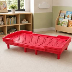 Cama de Piso Plegable, Segura, Ecológica y Duradera de Plástico para Niños Pequeños, Certificada EN71, para Cuna de Bebé - Product Image 5