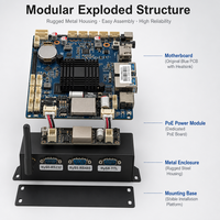 Carte mère intelligente POE RK3566 2G 16G 4G 16G 4G 32G Ordinateur industriel monocarte