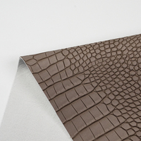 Cuir artificiel PVC de haute qualité, gaufré, texture crocodile, lézard, imperméable, résistant à l'abrasion, pour les intérieurs de voitures, la maison
