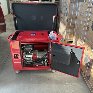 Refroidi par air/Monocylindre/Moteur original <span class=keywords><strong>HONDA</strong></span> GX390 4 temps Générateur d'essence <span class=keywords><strong>silencieux</strong></span> 5kW - Product Image 4