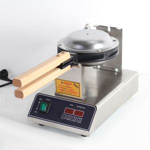 Gaufrier Professionnel 8 Gaufres - 1500W, Tournant 180°, Pour Commerce (110V/220V)