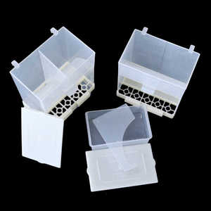 Pigeon Parrot Automatic Cage Hanging <strong>Feeders</strong> for <strong>Birds</strong> Pet Splash-proof Food Container - Product Image 5