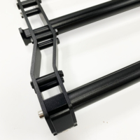 Échelle latérale modifiée pour Suzuki Jimny 2019-2022, JB74 JB64 JB74W, fenêtre arrière, cadre supérieur de voiture, accessoires d'échelle d'escalade