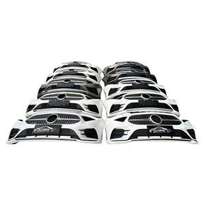 Conjunto de Parachoques Delantero Usado para <span class=keywords><strong>Mercedes</strong></span>-Benz Clase A W177 2019-2022 (<span class=keywords><strong>A180</strong></span>/A200/A220) Incluye Soporte de Rejilla ABS Atornillable - Product Image 1