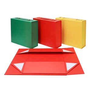 Bán Buôn Biểu Tượng Tùy Chỉnh Nam Châm Đám Cưới Hộp Giấy Tóc Giả Quần Áo Gấp Từ Các Tông Quà Tặng Sang Trọng Hộp Bao Bì Với Xử Lý - Product Image 6