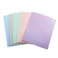 Porte-documents de poche Morandi sans perforation, format lettre, deux pages, organisateur de rangement, logo personnalisé, vente en gros