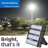 Module LED, éclairage de tunnel en aluminium, extérieur, étanche IP65, éclairage de stade haute puissance, 300W/500W, projecteur, faisceau 90-150°