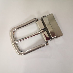 Fibbia da uomo larga 35mm per cintura in lega di zinco con fibbia reversibile popolare stile italiano Casual girevole doppia fibbia per l'esportazione - Product Image 5