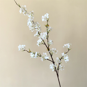 Vente en gros de branches de fleurs de <span class=keywords><strong>cerisier</strong></span> artificielles réalistes de haute qualité à longue tige pour les arrangements de mariage - Product Image 5