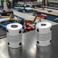 Couplage à vis QIANRUI Z4-S pour machines-outils CNC et moteurs pas à pas, en alliage d'aluminium et acier, garantie 1 an