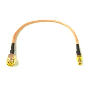 Kabel Koaksial RF OEM Terbaru Kabel SMA MCX BNC TNC MCX MMCX N UHF Pria Wanita dengan Kabel RG174 RG178 RG316 RG58
