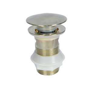 Latón electrochapado G 1 1/4 ''tamaño Chapado en latón <span class=keywords><strong>accesorios</strong></span> <span class=keywords><strong>de</strong></span> <span class=keywords><strong>baño</strong></span> <span class=keywords><strong>de</strong></span> alta calidad Pop up <span class=keywords><strong>lavabo</strong></span> fregadero desagüe - Product Image 5