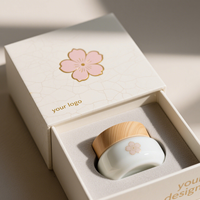 Boîte d'emballage de crème pour le visage estampage en feuille d'or Boîte à tiroir en carton mat pastel imprimé dessin animé