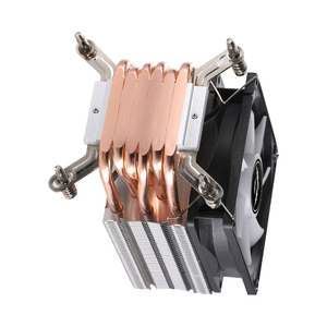 Qiuzaim 9Cm Koelventilator Efficiënt 2 Heat Pipes Cpu Koeler 3pin/4pin Pwm Stille <span class=keywords><strong>Pc</strong></span> Ondersteunt X 79X99X299 2099 2011 Moederbord 12V - Product Image 5