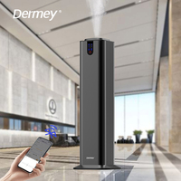 Machine commerciale d'arome sans eau de diffuseur de parfum d'alliage d'aluminium A2000 pour la couverture de l'hôtel 5000CBM d'hôpital de bureau de restaurant