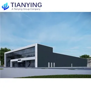 Prefabricated Steel Structure Building Shed Kit Warehouse Building Steel Modern Design Workshop