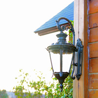 Lampe de jardin extérieure montée étanche de style vintage E26 E27 support de lampe applique murale extérieure