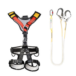High Load-bearing Five-Point Full Body Polyester Seat Belt <span class=keywords><strong>Safety</strong></span> <span class=keywords><strong>Harness</strong></span> Fall <span class=keywords><strong>Protection</strong></span> Equipment for Montanhismo Escalada - Product Image 3