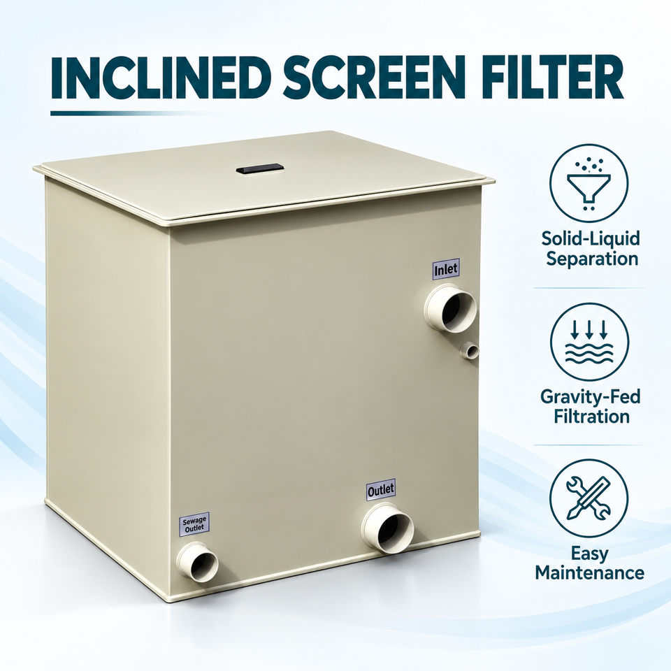 Muyuaqua Pond Sieve Filter Solid Liquid Separator Removable Screen ...