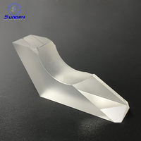 Verre optique personnalisé, H-K9L, Prisme de Lehmann en quartz