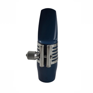 Boquilla para Saxofón Alto Eastern Music EMA45, de Ebonita Azul, Goma Dura, con Baffle Alto, para <span class=keywords><strong>Jazz</strong></span>, Número 6 #   7 # - Product Image 5