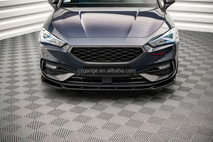 Personalización de Fábrica, Divisor de Parachoques Delantero para Automóvil en Negro Brillante ABS para Seat <span class=keywords><strong>Leon</strong></span> <span class=keywords><strong>FR</strong></span> MK4 2020 2021 <span class=keywords><strong>2022</strong></span> 2023 2024 2025 2026 - Product Image 6