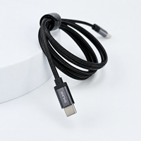 Cable de Carga Rápida USB C a USB A de 120 cm, 5V 3A 15W, con Blindaje de Lámina y Revestimiento de Nailon para iPhone y Computadora