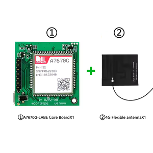 Mới đến a7670g Nano Sim khe cắm thẻ a7670 Breakout Kit LTE mèo 1 GSM GPRS lbs toàn cầu ban nhạc với 4G linh hoạt FPC Antenna - Product Image 4
