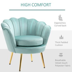 Nordic Tufted Relax ing Fabric Arm Lounge Samt Freizeit stühle Hochwertige Einzels ofa stühle