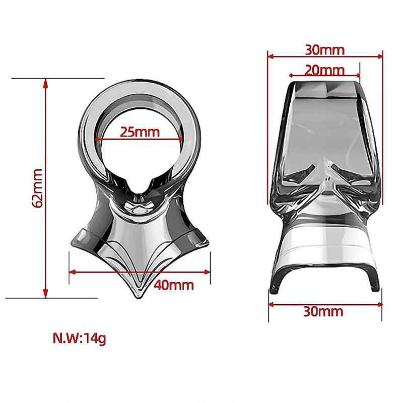 Free Custom Box – Penis Ring für Männer, realistische Berührung, wasserfest