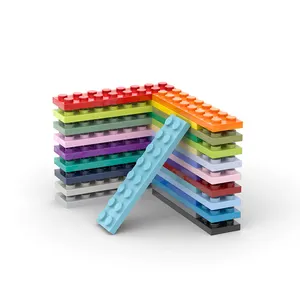 100 G/zak No.3034 Plaat 2X8 Bouwstenen Cijfers Bricks Compatibel Met Legoed