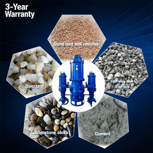 Pompa sommergibile elettrica per il trattamento delle acque reflue serie ZJQ, pompa per sabbia OEM con portata di <span class=keywords><strong>500</strong></span> <span class=keywords><strong>L</strong></span>/min, garanzia di 2 anni - Product Image 2