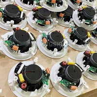20W 5 inç aktif HiFi için Bluetooth PA tavan hoparlör dahili güç amplifikatörü ev sineması okul mağaza dükkanı için tiyatro