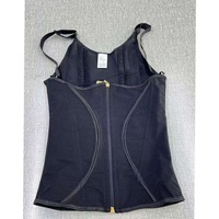 En gros, Corset amincissant personnalisé à fermeture éclair, type gilet, en maille de compression, pour femmes