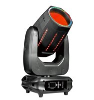 Projecteur robotisé à tête mobile 318W, lumière halogène Super Beam, indice de protection IP33, Ra95 CRI, 6000K lumière du jour, alliage d'aluminium, éclairage de scène professionnel