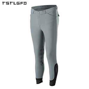 กางเกงขี่ม้าผู้ชายขายส่ง คุณภาพสูง ยั่งยืน เอวกลาง ผ้าตาข่าย ระบายอากาศ ทรงเข้ารูป - Product Image 2