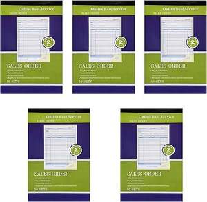 Tùy chỉnh hóa đơn biên lai trùng lặp carbonless Giấy cuốn sách bán hàng đặt hàng cuốn sách a4a5a6 Giao hàng vận chuyển in ấn hóa đơn cuốn sách - Product Image 1