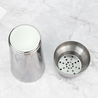 Shaker à Martini Boston 22oz en Acier Inoxydable 304 avec Passoire Intégrée, Couleur Personnalisable, Compatible Lave-Vaisselle, Écologique, pour Barman
