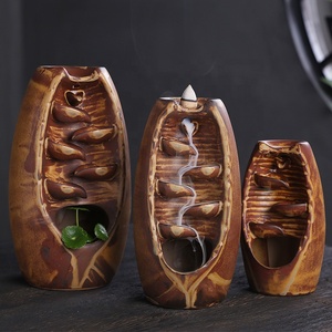 Pafu Wholesale Ceramic <strong>Incense</strong> <strong>burner</strong> Set Holder Arabic Waterfall <strong>burner</strong> <strong>Incense</strong> <strong>Backflow</strong> <strong>Incense</strong> <strong>burner</strong> - Product Image 3