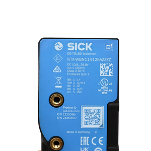 เซ็นเซอร์ตรวจจับฉลากความเร็วสูง SICK KTX-WBN114125AZZZZ รุ่นดั้งเดิม พร้อมคุณสมบัติ IP67 - Product Image 1