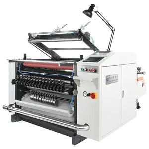 Fax paper roll slitting machine,thermal jumbo paper roll slitting machine, Slitting Rewinder