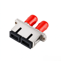 Adaptateur de fibre hybride monomode/multimode SC-ST, convertisseur ST femelle vers SC mâle ou SC femelle vers ST mâle, coupleur simple ou duplex SC-ST