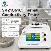 SKZ1061C Échantillon universel 5s Sonde mobile ultra-rapide Mesureur de conductivité thermique Méthode TPS Test rapide 5-160s ISO22007-2