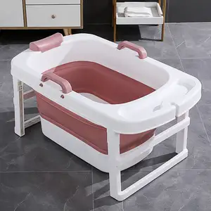 环保充气婴儿浴室浴缸用品可折叠婴儿浴缸