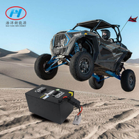 Batterie au lithium 60V 40Ah pour quad électrique 1500W avec BMS intelligent, cycle profond, longue autonomie