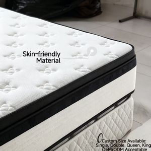 AISLUMBERX Far-infrared <b>Heated</b> Smart Mattress <b>Pad</b> Fast <b>Heating</b> 3-Level Adjustable Temperature Zoned Hospital Bedroom AS-SM04-Ser - Product Image 4