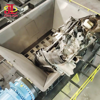 Broyeur robuste à double arbre pour seaux métalliques et carrosseries de voitures, pour transformer les ferrailles en profits réels